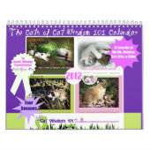 Vier Seizoenen van Kat Wisdom 101 Kalender (Hoes)