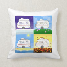 Vier seizoenen van Scamp Pillow