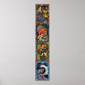 Vier seizoenen - verticaal composiet poster (Voorkant)