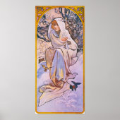 Vier seizoenen - winter poster (Voorkant)