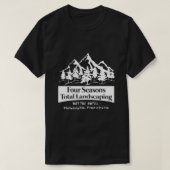 VIER SEIZOENLANDSCHEMA'S T-SHIRT (Design voorkant)