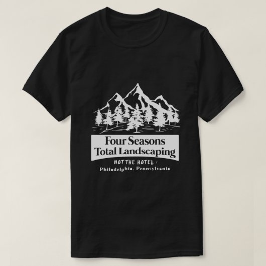 VIER SEIZOENLANDSCHEMA'S T-SHIRT (Design voorkant)
