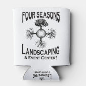 Vier seizoenslandschappen blikjeskoeler (Achterkant)