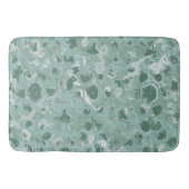 Vier Shades van Groen Abstract Badmat (Voorkant)