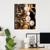 Vier sleutels poster (Thuiskantoor)