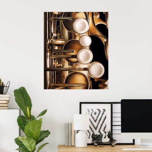 Vier sleutels poster (Thuiskantoor)