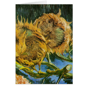 Vier sneeuwbloemen door Vincent van Gogh