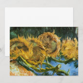 Vier sneeuwbloemen door Vincent van Gogh (Voorkant / Achterkant)