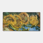 Vier sneeuwbloemen door Vincent van Gogh Bureaumat (Voorkant)