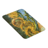 Vier sneeuwbloemen door Vincent van Gogh, Fine Art Magneet (Rechterzijde)