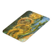 Vier sneeuwbloemen door Vincent van Gogh, Fine Art Magneet (Linkerzijde)