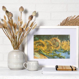 Vier sneeuwbloemen door Vincent van Gogh, Fine Art Poster