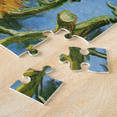 Vier sneeuwbloemen door Vincent van Gogh Legpuzzel (Zijkant)