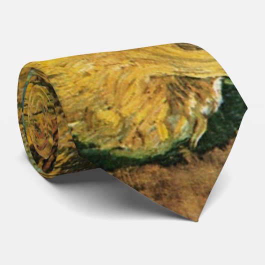 Vier sneeuwbloemen door Vincent van Gogh Stropdas (Opgerold)