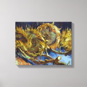 Vier sneeuwbloemen schilderen Vincent van Gogh Canvas Afdruk (Voorkant)