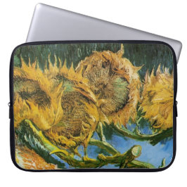 Vier sneeuwbloemen, Vincent van Gogh Laptop Sleeve