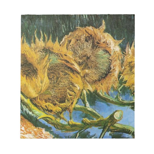 Vier sneeuwbloemen, Vincent van Gogh Notitieblok (Voorkant)