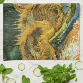 Vier sneeuwbloemen, Vincent van Gogh Theedoek (Gevouwen)