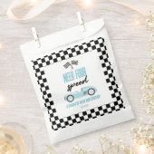 Vier snelheids-blauwe-rantsoenauto's van vierde ve bedankzakje (Geknipt)