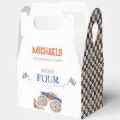 Vier snelheidsmonstertruck nodig bedankdoosjes (Open)