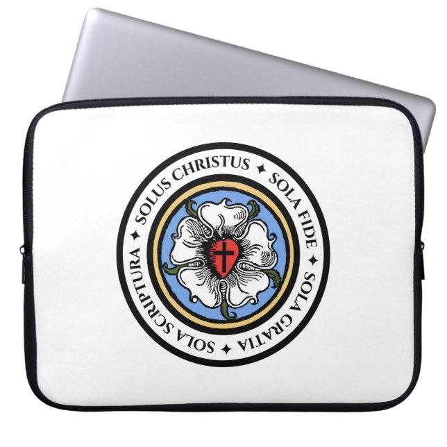 Vier Sola's Laptop Sleeve (Voorkant)