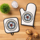 Vier Sola's Ovenwant & Pannenlap Set (Top down)