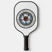 Vier Sola's Pickleball Paddle (Voorkant)