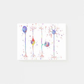Vier soorten neuronen post-it® notes (Voorkant)