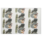 Vier spelhoenderen stof (Fat Quarter)
