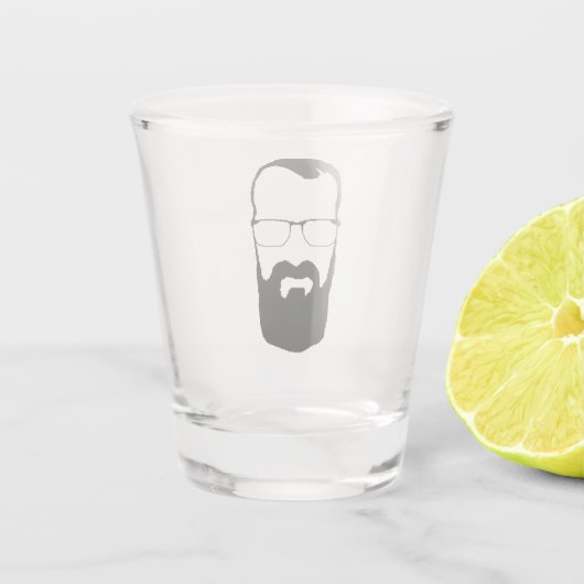 Vier sperma - A Shot Glas (Achterkant)