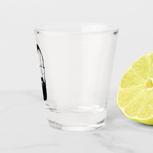 Vier sperma - A Shot Glas (Rechts)