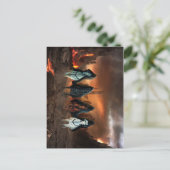 Vier sperma van de Apocalyps Briefkaart (Staand voorkant)