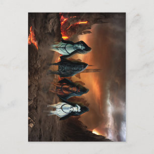 Vier sperma van de Apocalyps Briefkaart
