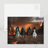 Vier sperma van de Apocalyps Briefkaart (Voorkant / Achterkant)