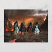 Vier sperma van de Apocalyps Briefkaart (Voorkant)