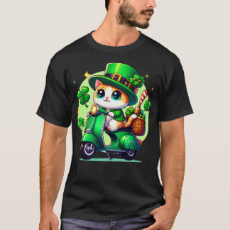 Vier St Patrick's Day met een leuke en kleurrijke T-shirt