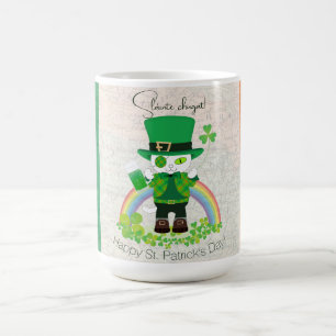 Vier St. Patrick's Day met een Lucky Cat Koffiemok