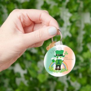 Vier St. Patrick's Day met een Lucky Cat Sleutelhanger