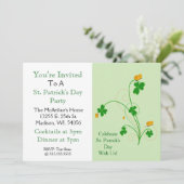 Vier St. Patrick's Day met ons!" Feest Kaart (Staand voorkant)