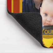 Vier-Star Gold en maroon Lijst - Foto invoegen! Muismat (Hoek)