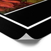 Vier stenen afdrukken poster (Hoek)