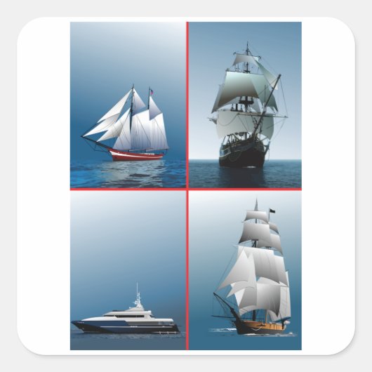 Vier Stickers (Voorkant)