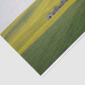 Vier streepjes gesmokkeld binnen enorme, rolheuvel tissuepapier (Detail)