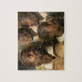 Vier studies van een hoofd van een moeder legpuzzel (Verticaal)