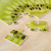 Vier stukken gesneden kiwi legpuzzel (Zijkant)