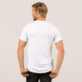 Vier surrealistische droombeelden Tri-Blend shirt (Achterkant volledig)