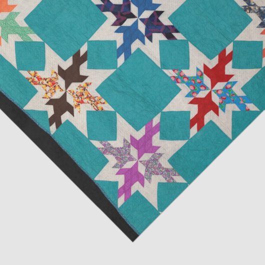 Vier Swallows quilt Tissuepapier (Detail)