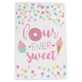 Vier Sweet Party-voorkeurstassen, vier ooit zoet Medium Cadeauzakje (Voorkant)