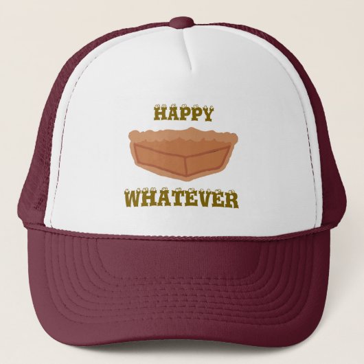 Vier taart trucker pet (Voorkant)