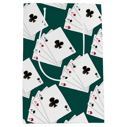 Vier tapekaarten medium cadeauzakje (Voorkant)